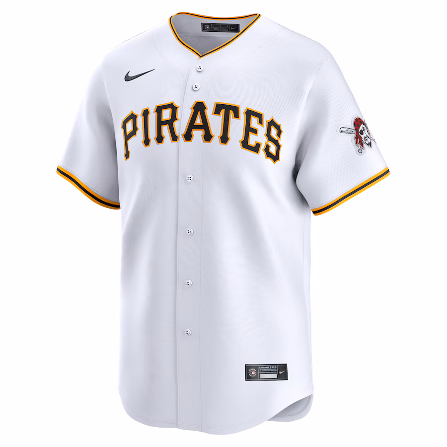 Pittsburgh Pirates Nike 2024 Jackie Robinson Day Home Limited Jersey – White