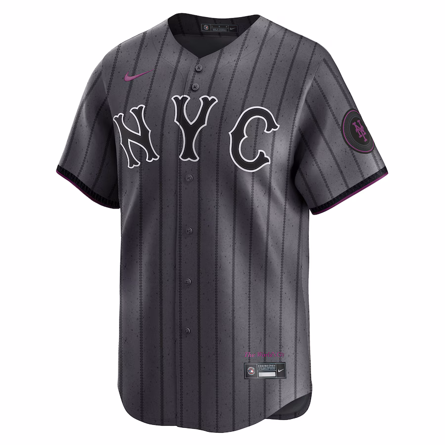 Francisco Alvarez New York Mets Nike City Connect Limited Player Jersey - Gray