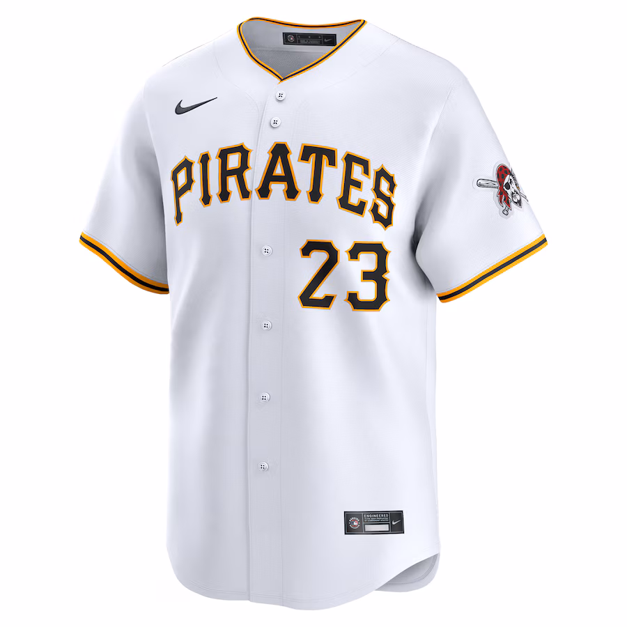 Mitch Keller Pittsburgh Pirates Nike Home Limited Player Jersey – White