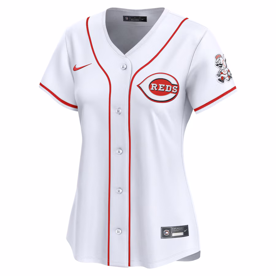 Cincinnati Reds Nike Women's 2024 Jackie Robinson Day Home Limited Jersey – White