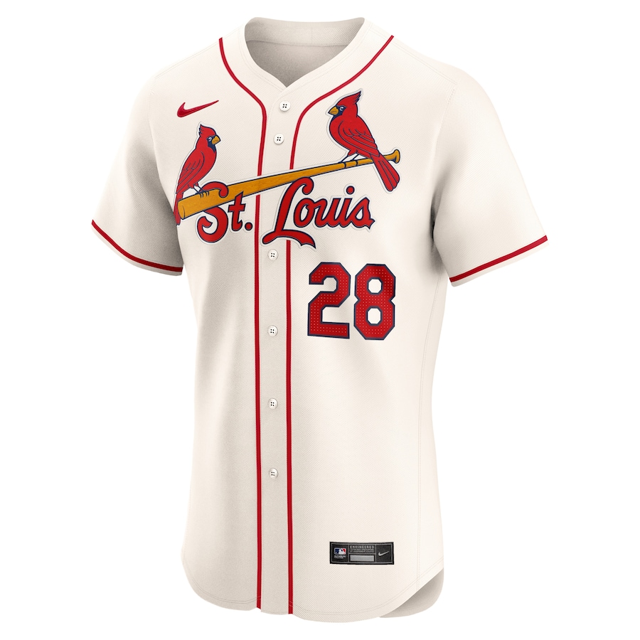 Nolan Arenado St. Louis Cardinals Nike Alternate Elite Player Jersey - Cream