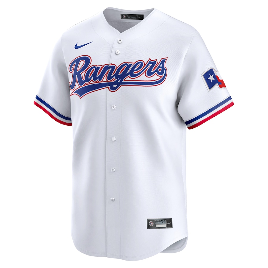 Texas Rangers Nike 2024 Jackie Robinson Day Home Limited Jersey – White