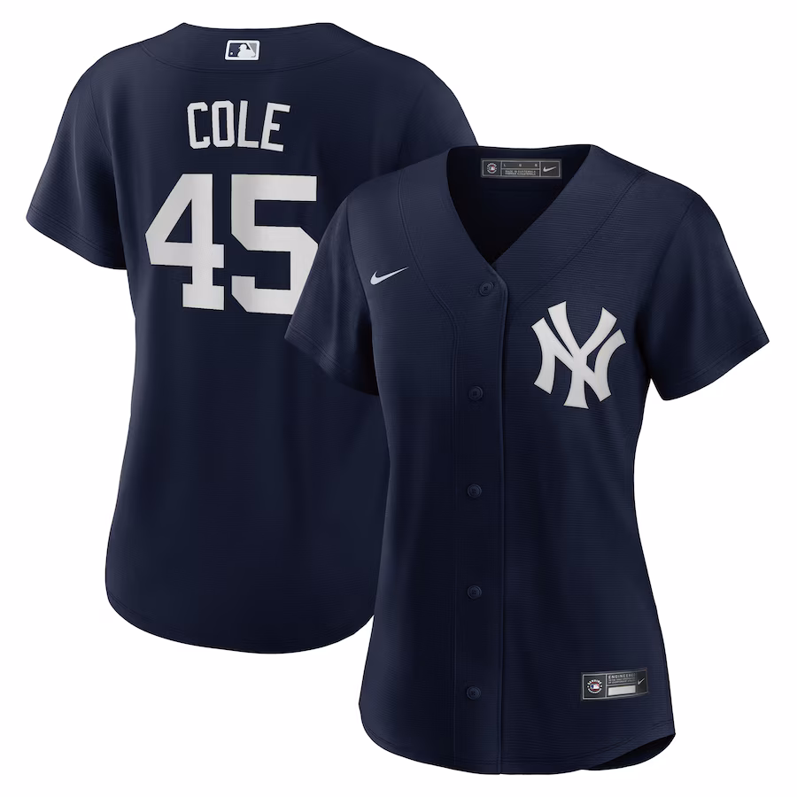 Gerrit Cole New York Yankees Nike Women's Alternate Replica Player Jersey - Navy