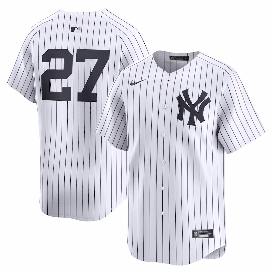 Giancarlo Stanton New York Yankees Nike Home Limited Player Jersey – White