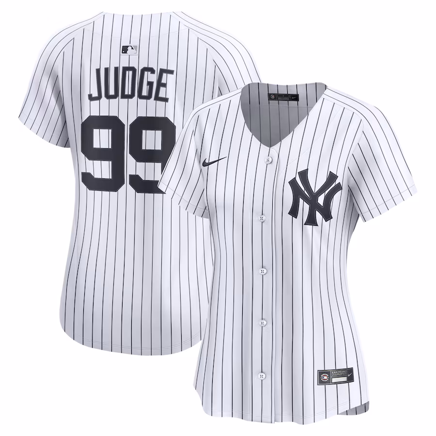 Aaron Judge New York Yankees Nike Women's Home Limited Player Jersey – White
