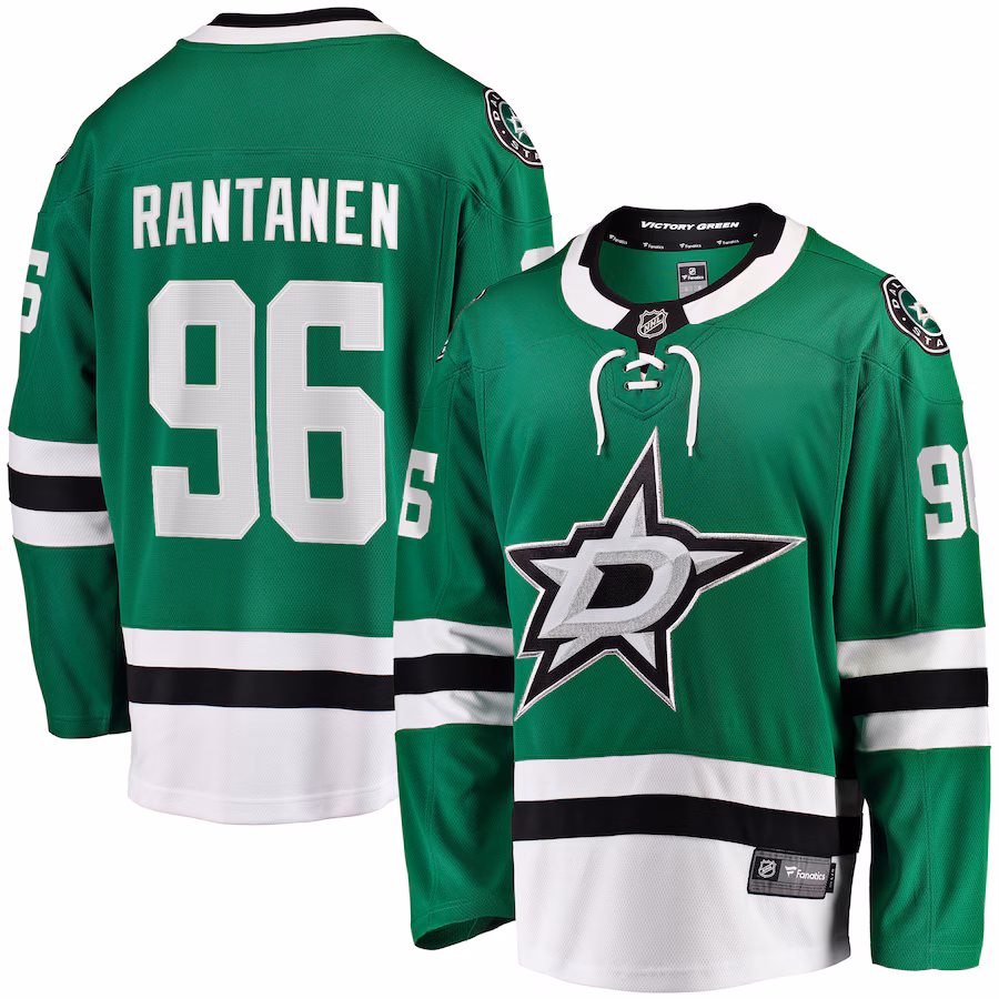 Mikko Rantanen Dallas Stars Fanatics Home Breakaway Jersey - Kelly Green