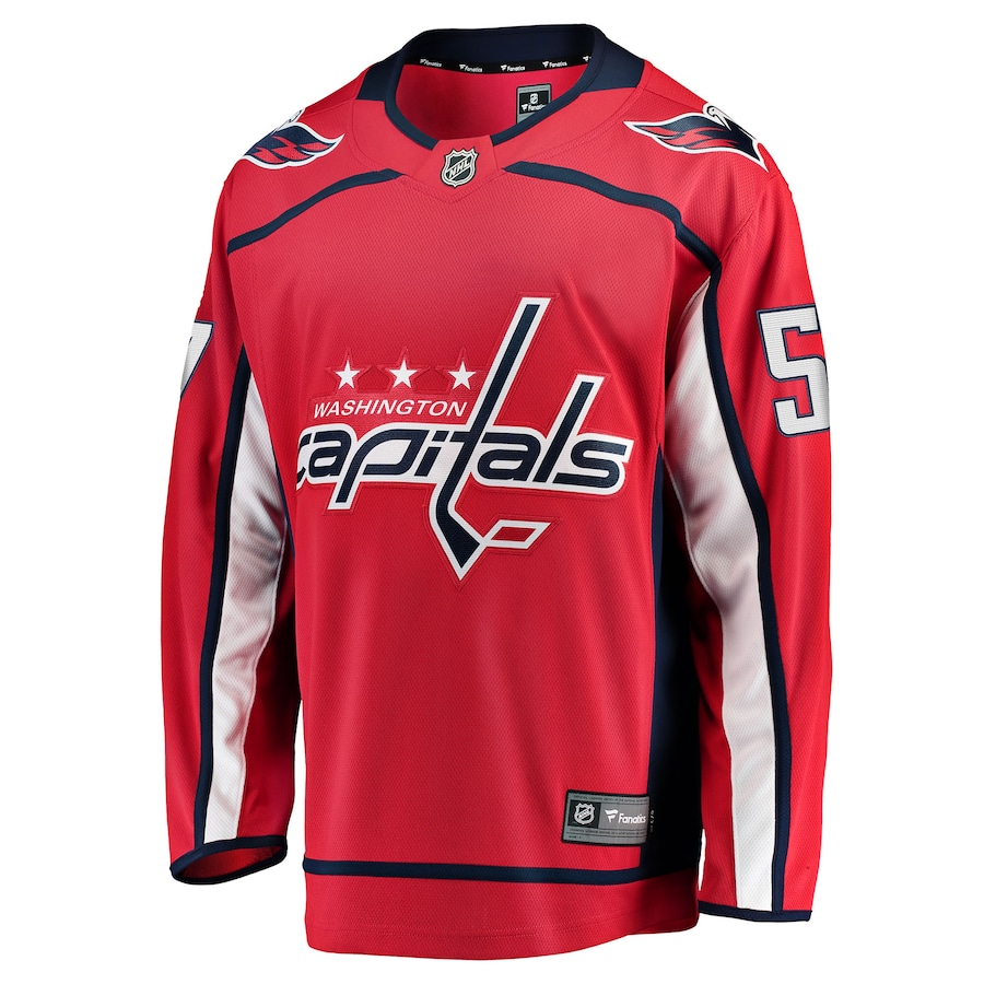Trevor van Riemsdyk Washington Capitals Fanatics Home Breakaway Jersey - Red