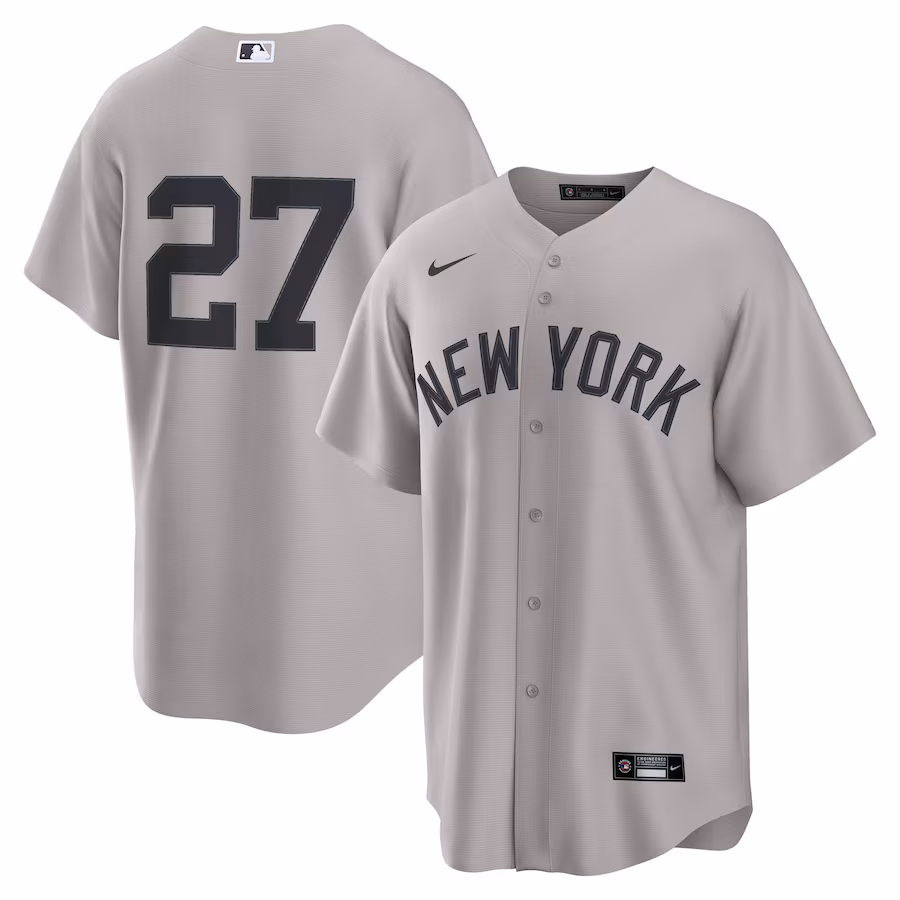 Giancarlo Stanton New York Yankees Nike Alternate Replica 2.0 Player Jersey - Gray