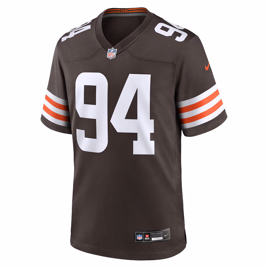 Mason Graham Cleveland Browns Nike 2025 NFL Draft First Round Pick Game Jersey - Brown