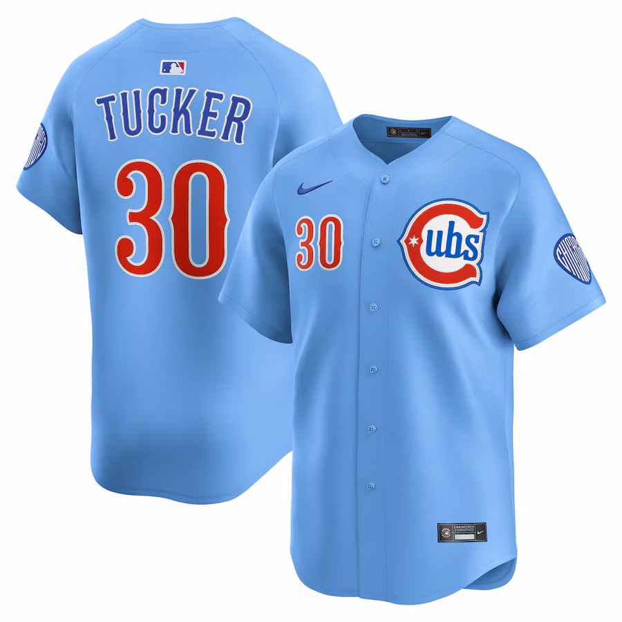 Kyle Tucker Chicago Cubs Nike Alternate Limited Player Jersey - Light Blue