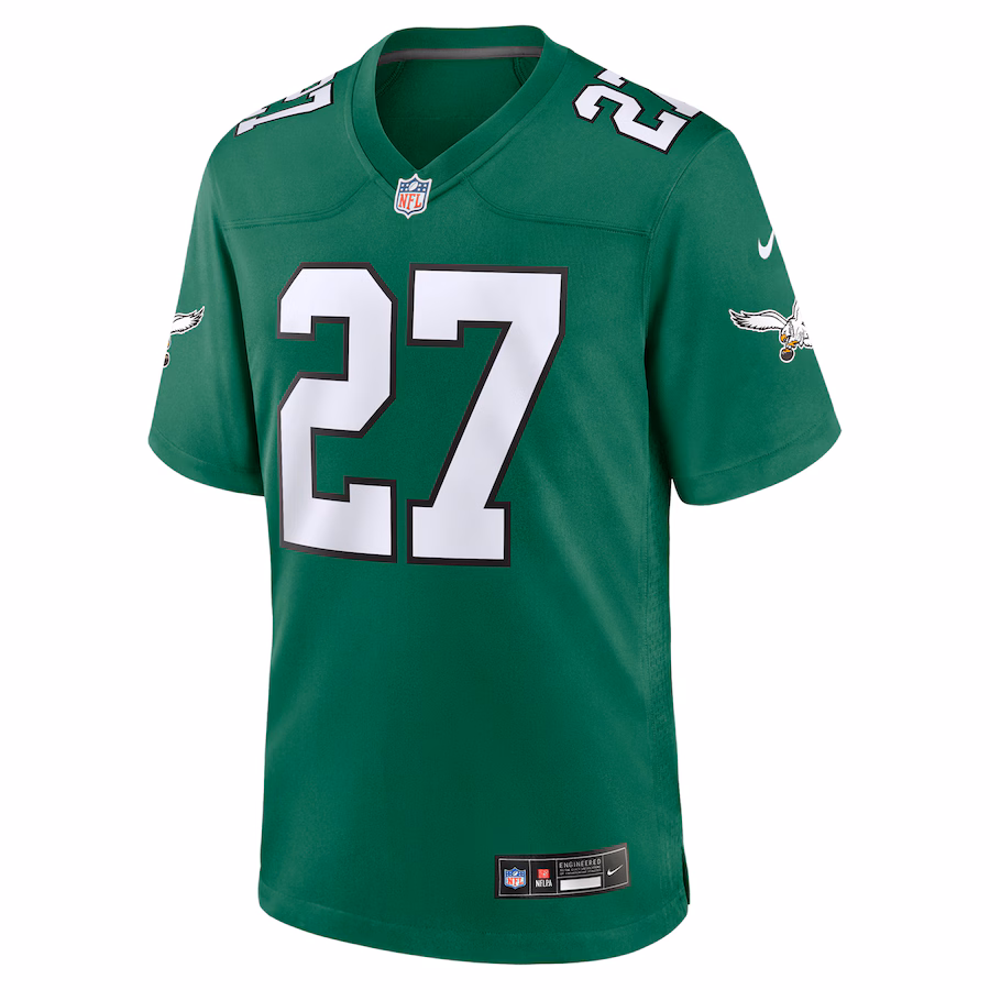 Quinyon Mitchell Philadelphia Eagles Nike Alternate Game Jersey - Kelly Green