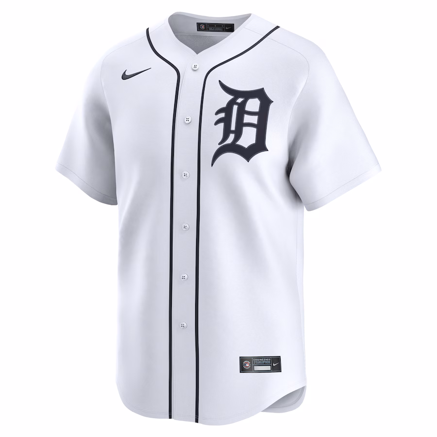Kerry Carpenter Detroit Tigers Nike Home Limited Player Jersey - White