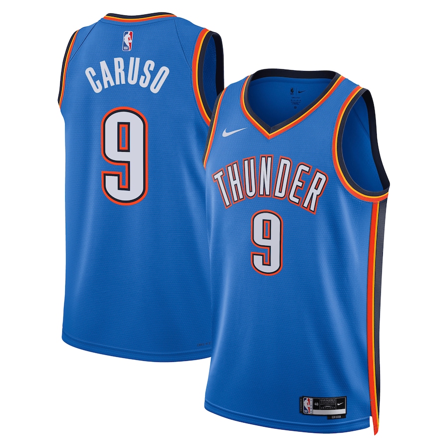 Alex Caruso Oklahoma City Thunder Nike Unisex Swingman Jersey - Icon Edition - Blue