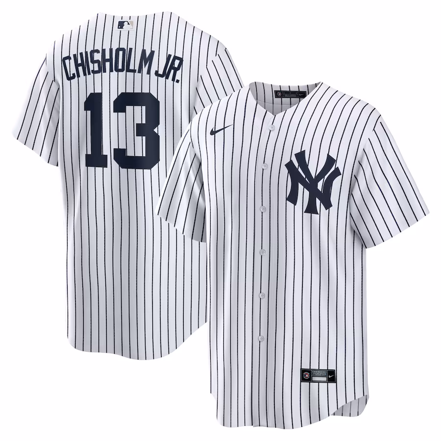 Jazz Chisholm Jr. New York Yankees Nike Home Replica Player Jersey - White