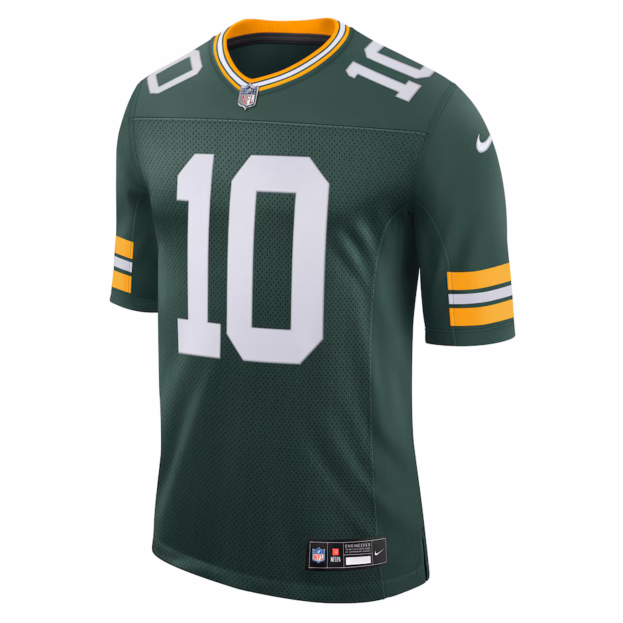 Men's Green Bay Packers Jordan Love Nike Green Team Vapor Untouchable Limited Jersey