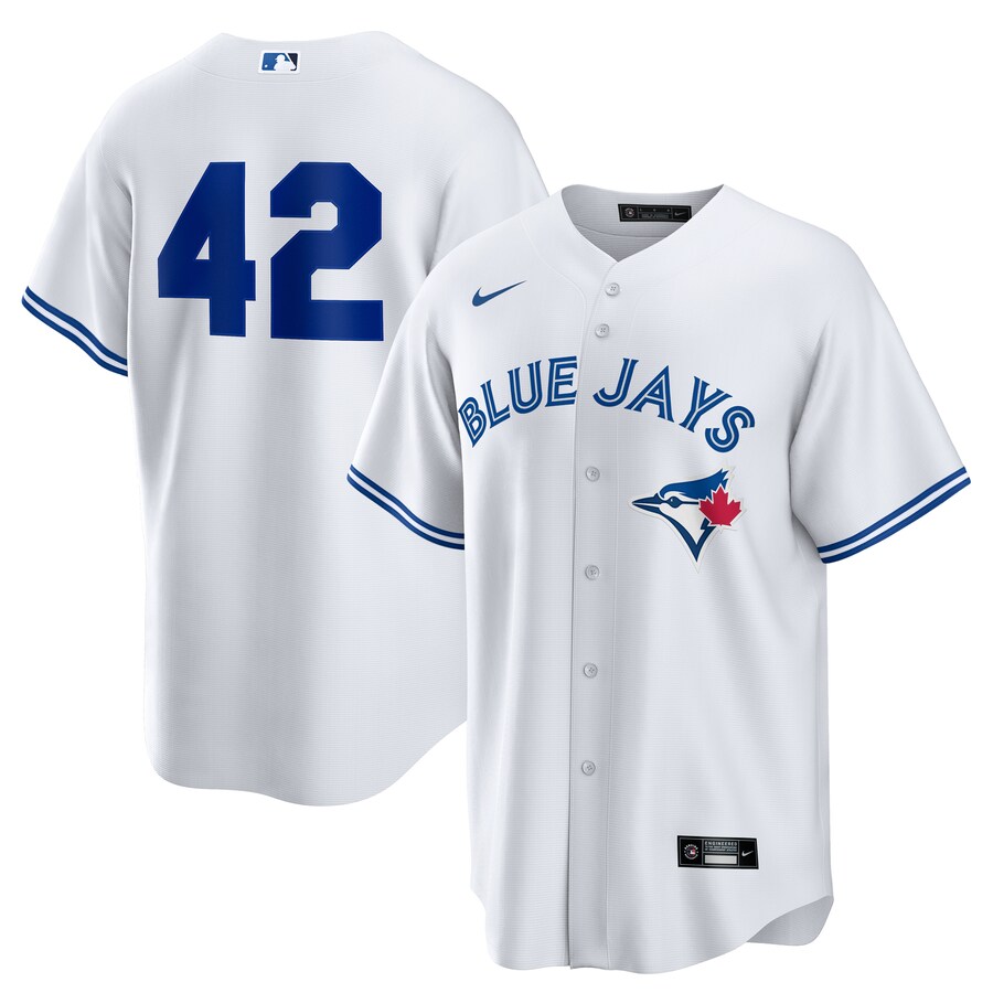 Toronto Blue Jays Nike Home 2025 Jackie Robinson Day Replica Jersey - White