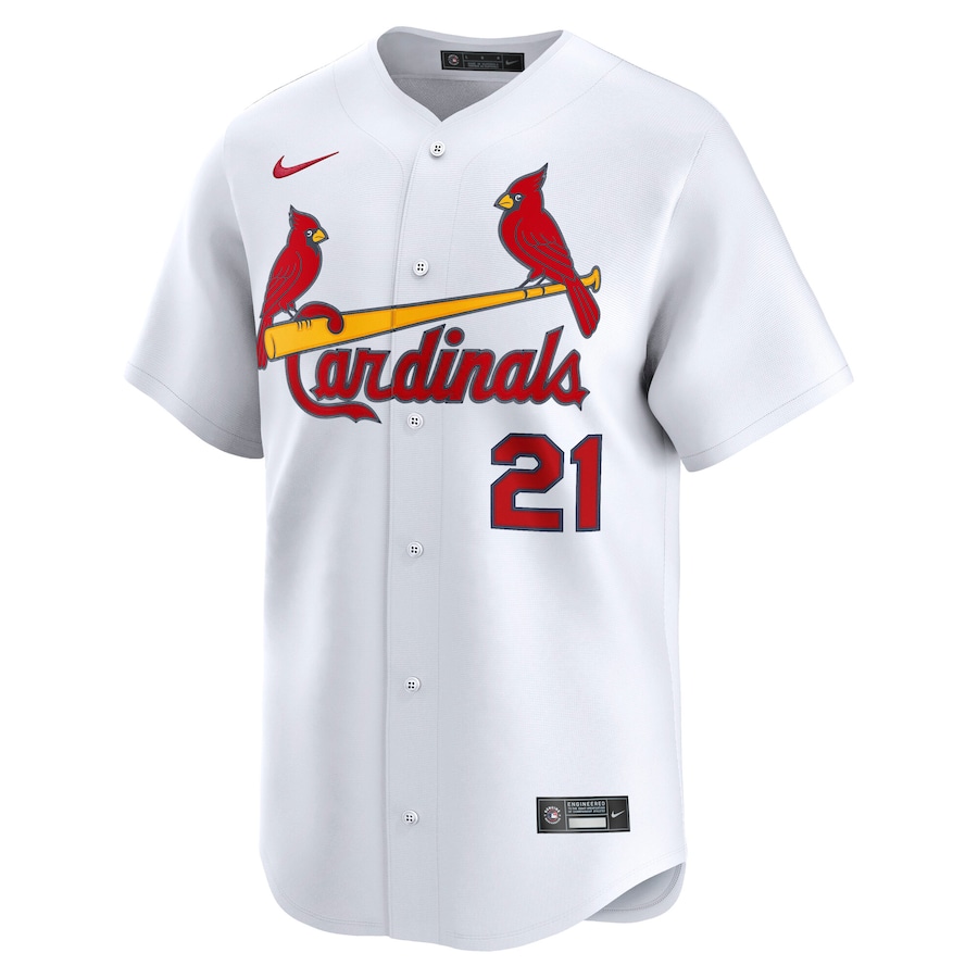 Lars Nootbaar St. Louis Cardinals Nike Home Limited Player Jersey - White
