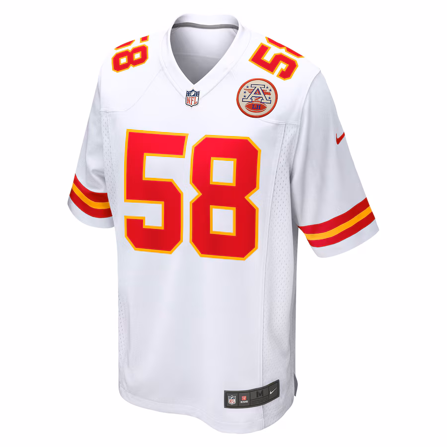 Derrick Thomas Kansas City Chiefs Nike Retired Player Game Jersey - White