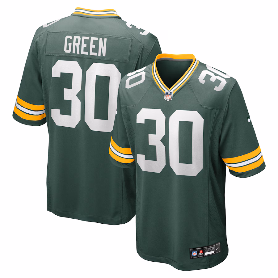 Ahman Green Green Bay Packers Nike Team Retired Player Game Jersey - Green
