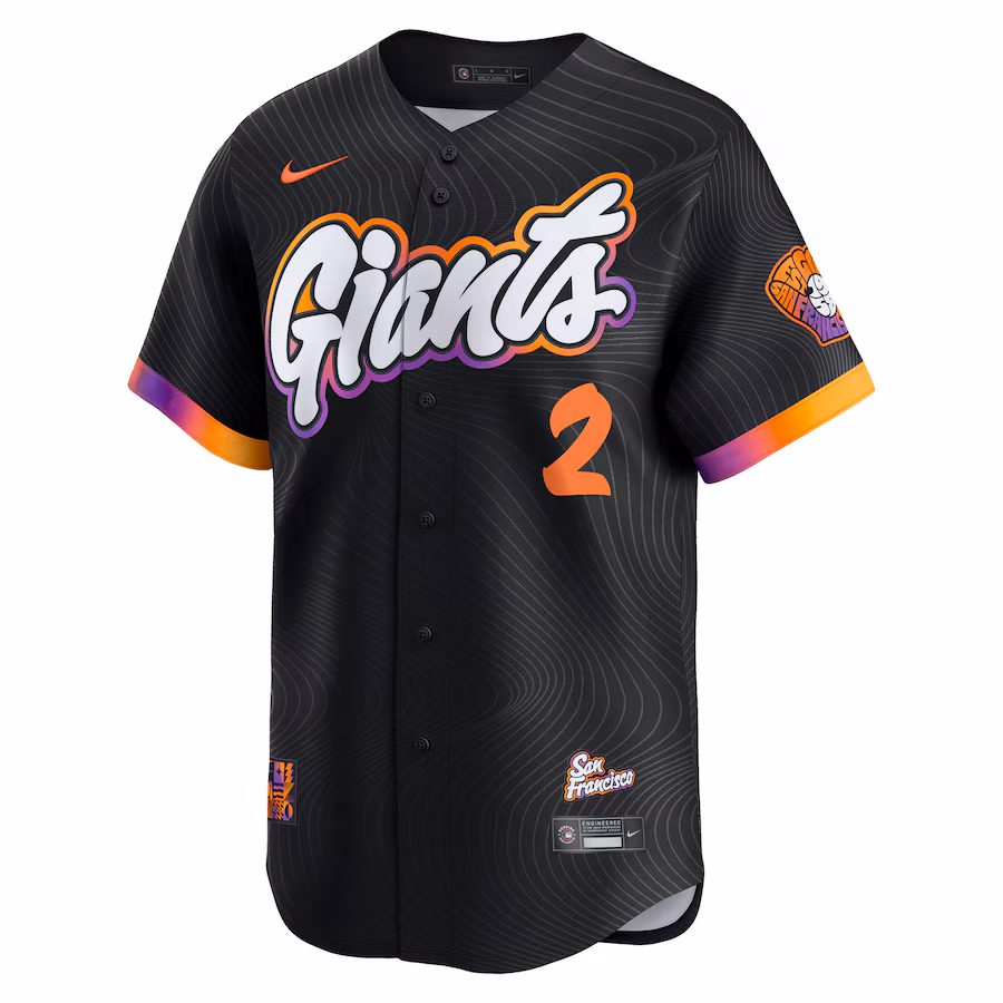 Willy Adames San Francisco Giants Nike 2025 City Connect Limited Jersey - Black
