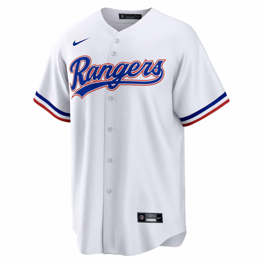 Adolis García Texas Rangers Nike 2023 World Series Replica Player Jersey – White