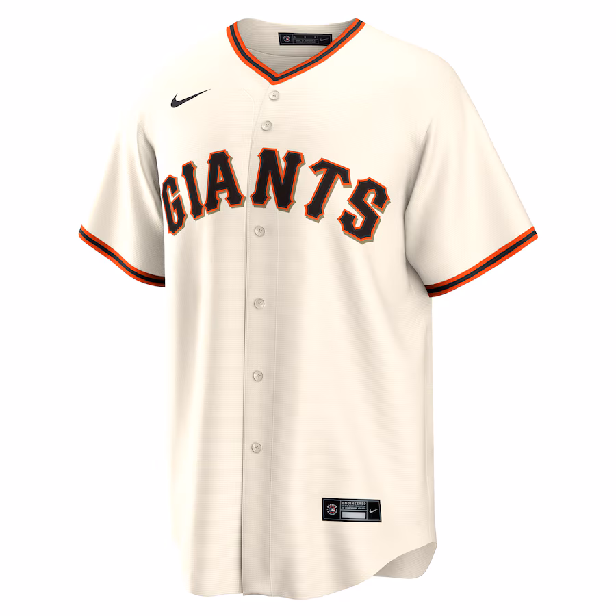 San Francisco Giants Nike Home 2025 Jackie Robinson Day Replica Jersey - Cream