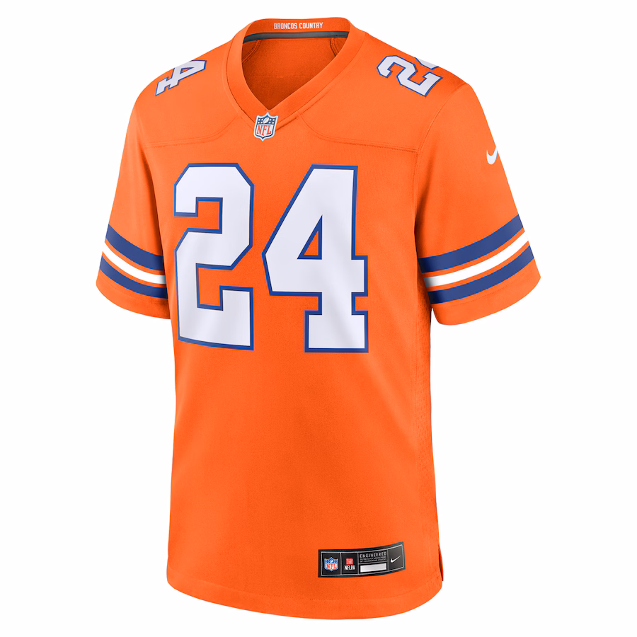 Champ Bailey Denver Broncos Nike Retired Player Alternate Game Jersey - Orange