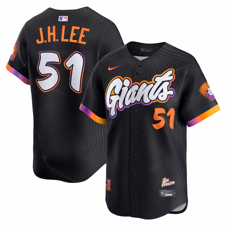 Jung Hoo Lee San Francisco Giants Nike 2025 City Connect Limited Jersey - Black