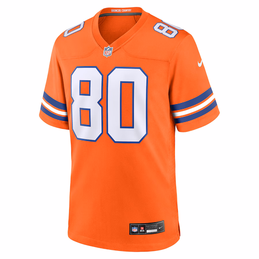Rod Smith Denver Broncos Nike Retired Player Alternate Game Jersey - Orange