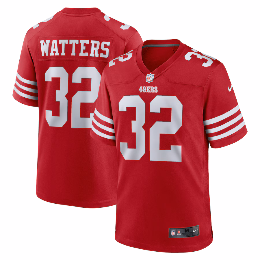 Ricky Watters San Francisco 49ers Nike Retired Player Game Jersey - Scarlet