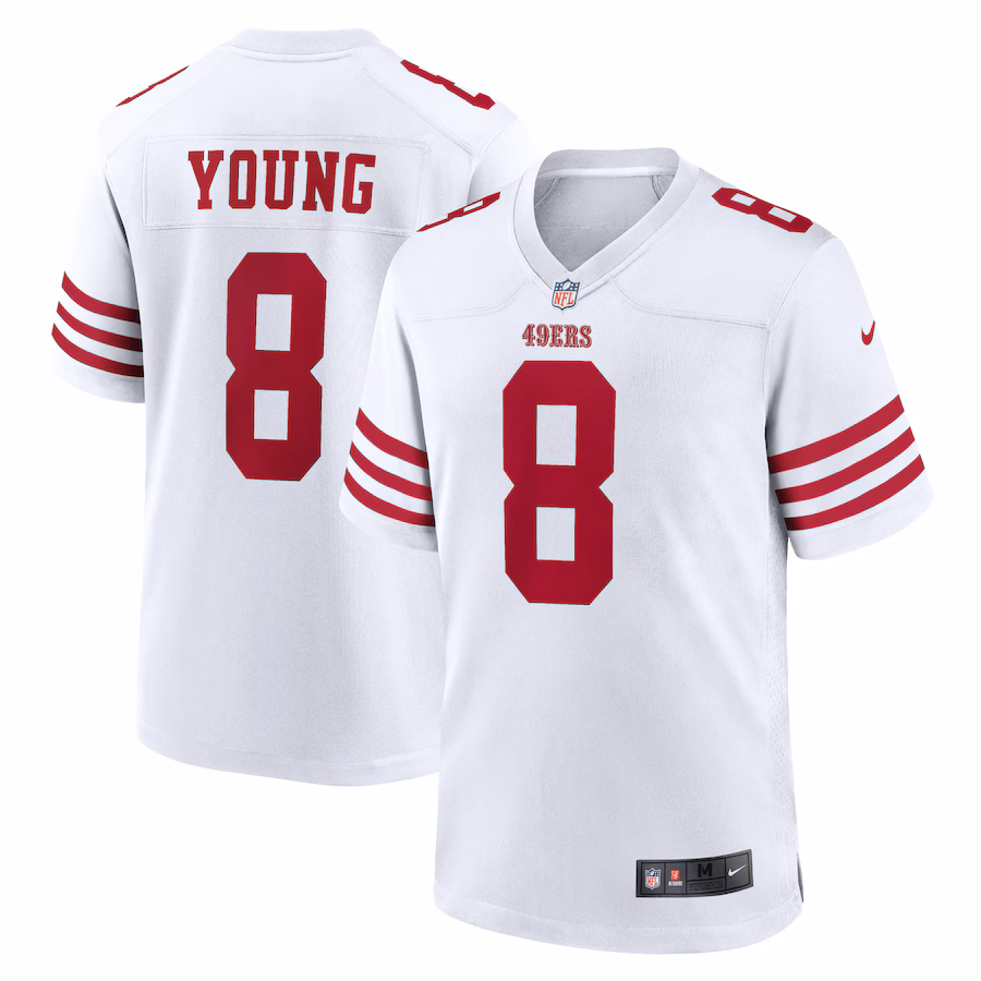 Steve Young San Francisco 49ers Nike Retired Game Player Jersey - White
