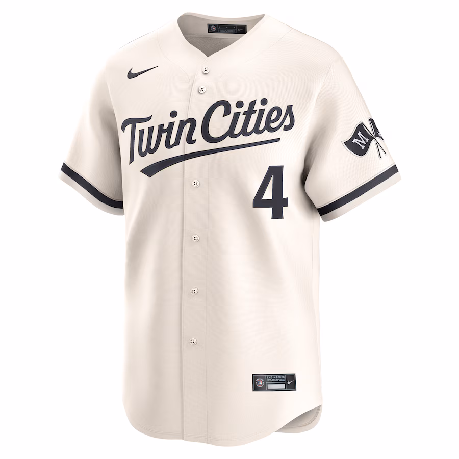 Carlos Correa Minnesota Twins Nike Alternate Limited Player Jersey - Cream