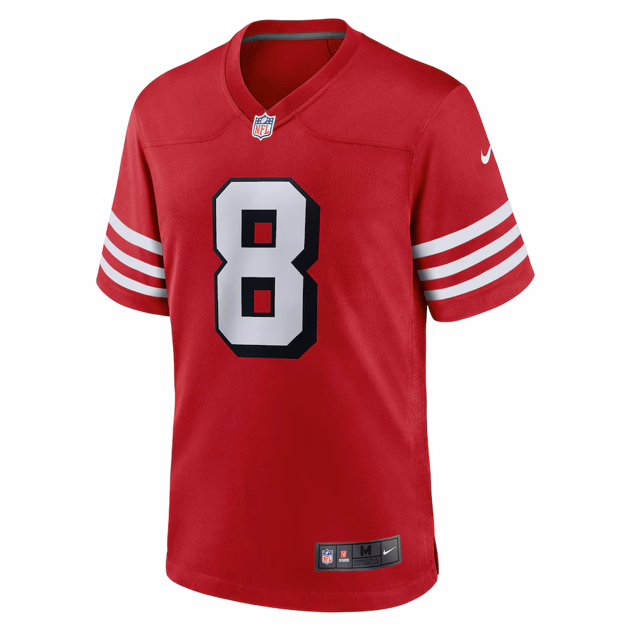 Steve Young San Francisco 49ers Nike Retired Player Alternate Game Jersey - Scarlet