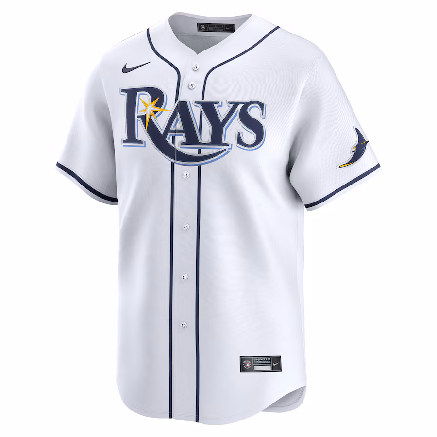Tampa Bay Rays Nike Home 2025 Jackie Robinson Day Limited Jersey – White