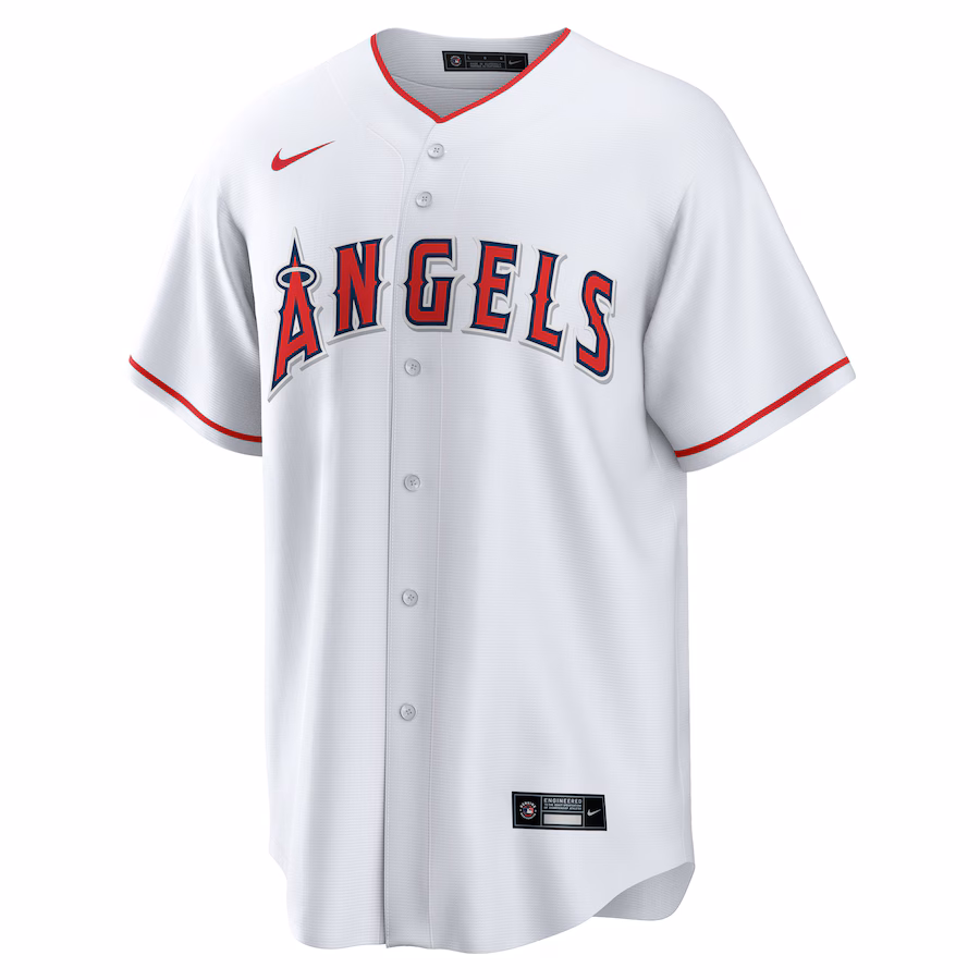 Los Angeles Angels Nike Home 2025 Jackie Robinson Day Replica Jersey - White