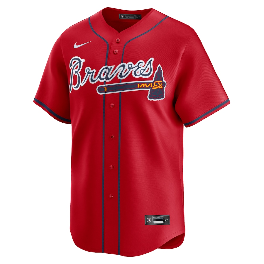 Austin Riley Atlanta Braves Nike Alternate Limited Player Jersey - Red