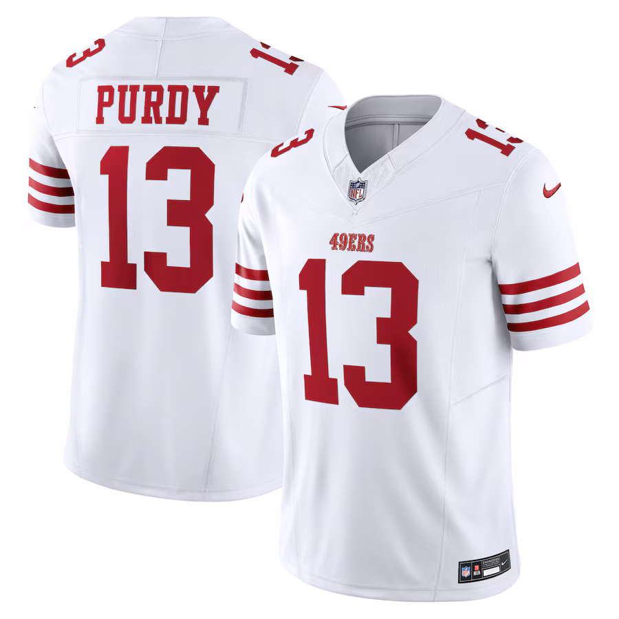 Brock Purdy San Francisco 49ers Nike Vapor F.U.S.E. Limited Jersey - White