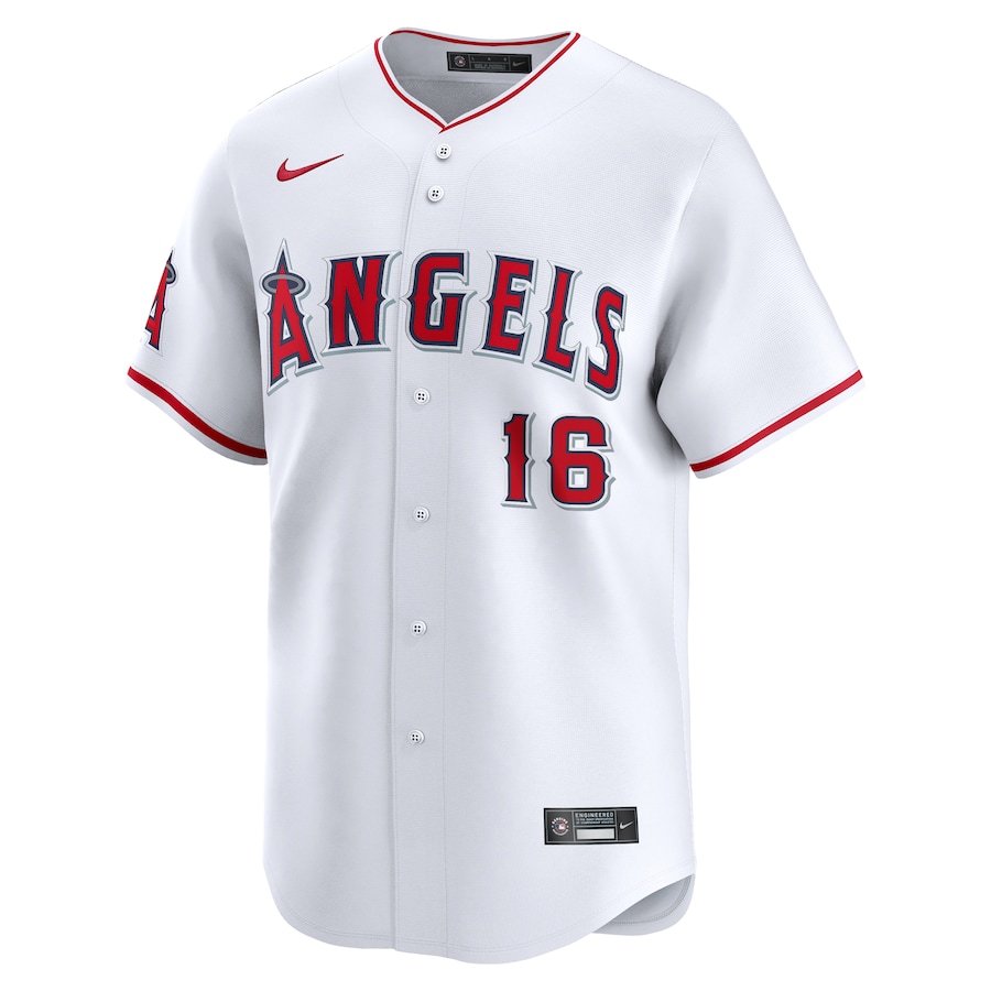 Mickey Moniak Los Angeles Angels Nike Home Limited Player Jersey - White