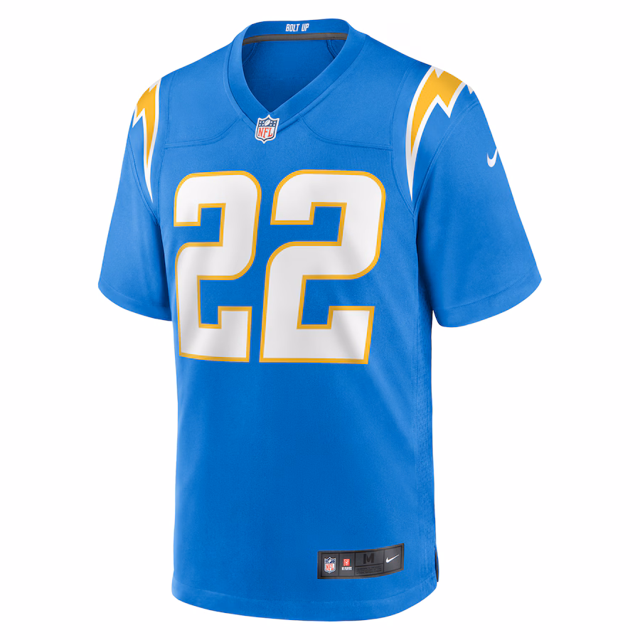 Elijah Molden Los Angeles Chargers Nike Team Game Jersey - Powder Blue
