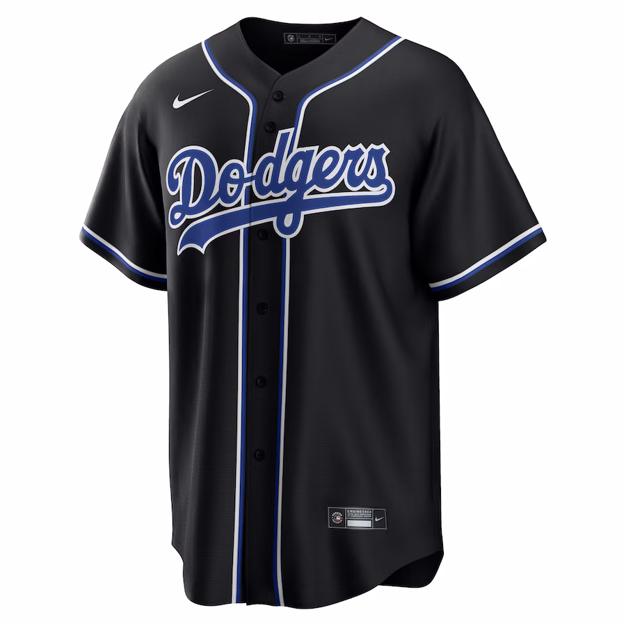 Shohei Ohtani Los Angeles Dodgers Nike Lights Out Replica Player Jersey - Black