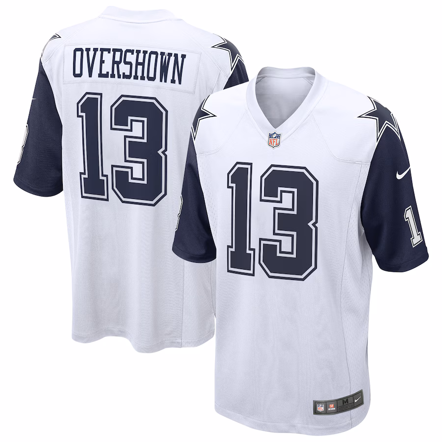 DeMarvion Overshown Dallas Cowboys Nike Alternate Game Team Jersey - White
