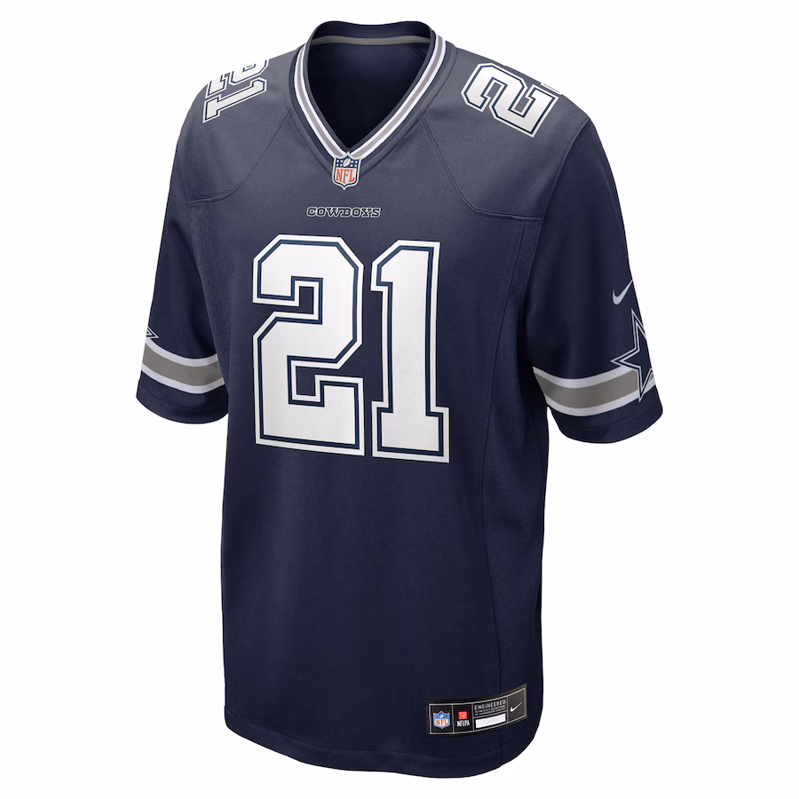 Deion Sanders Dallas Cowboys Nike Team Retired Player Game Jersey - Navy