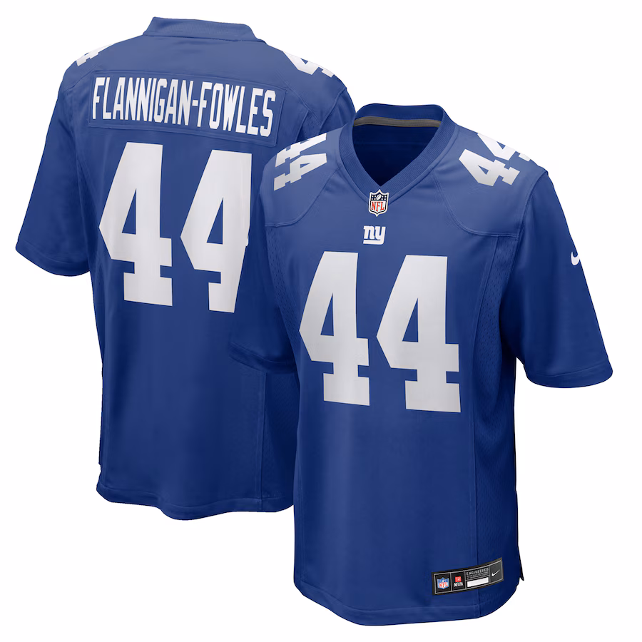 Demetrius Flannigan-Fowles New York Giants Nike Team Game Jersey - Royal