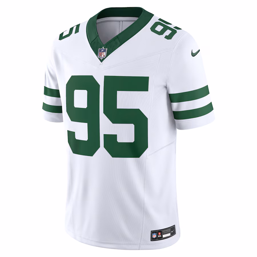 Quinnen Williams New York Jets Nike Vapor F.U.S.E. Limited Jersey - Legacy White
