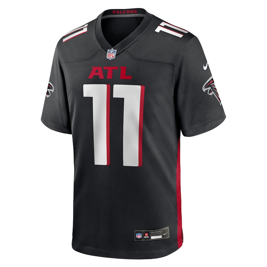 Jalon Walker Atlanta Falcons Nike 2025 NFL Draft First Round Pick Game Jersey - Black
