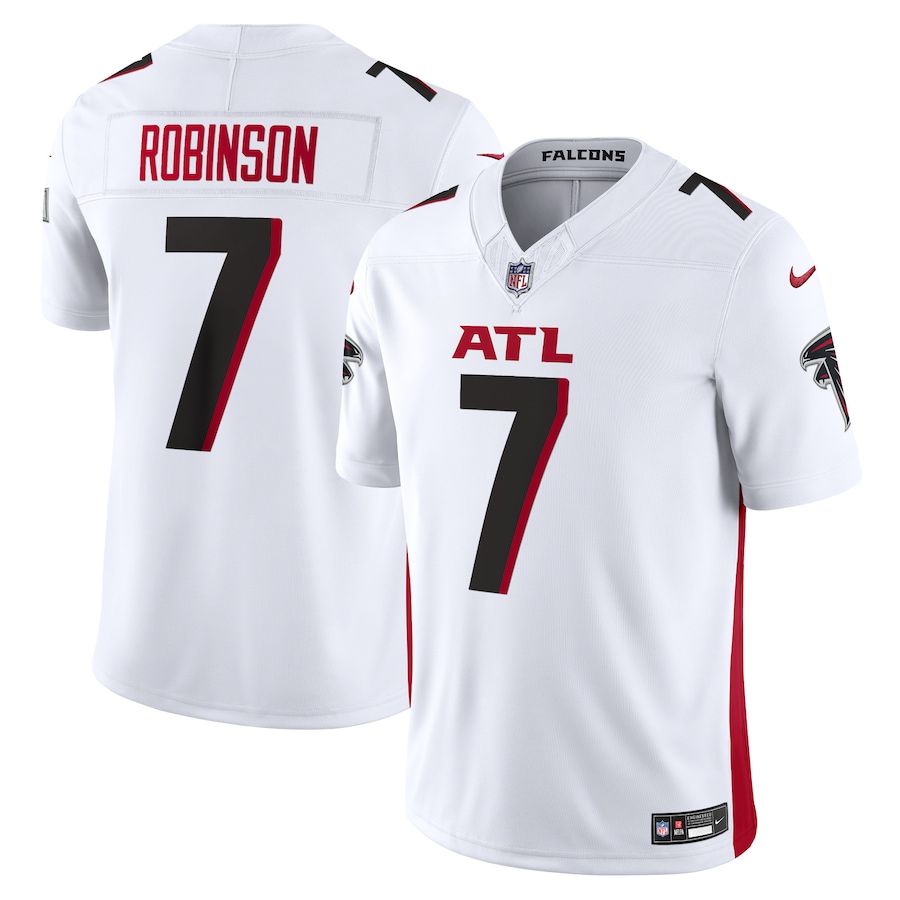 Bijan Robinson Atlanta Falcons Nike Vapor F.U.S.E. Limited Jersey - White