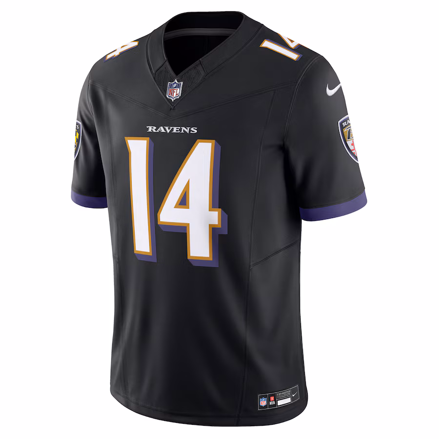 Kyle Hamilton Baltimore Ravens Nike Alternate Vapor F.U.S.E. Limited Jersey - Black