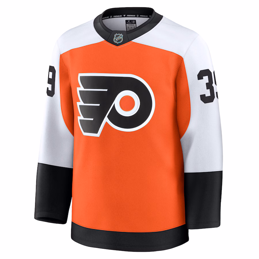 Matvei Michkov Philadelphia Flyers Fanatics Home Premium Jersey - Orange