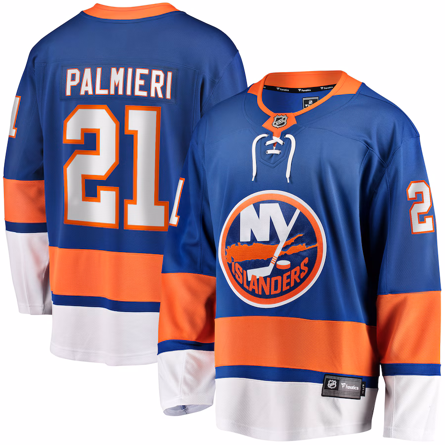 Kyle Palmieri New York Islanders Fanatics Home Breakaway Replica Jersey - Royal