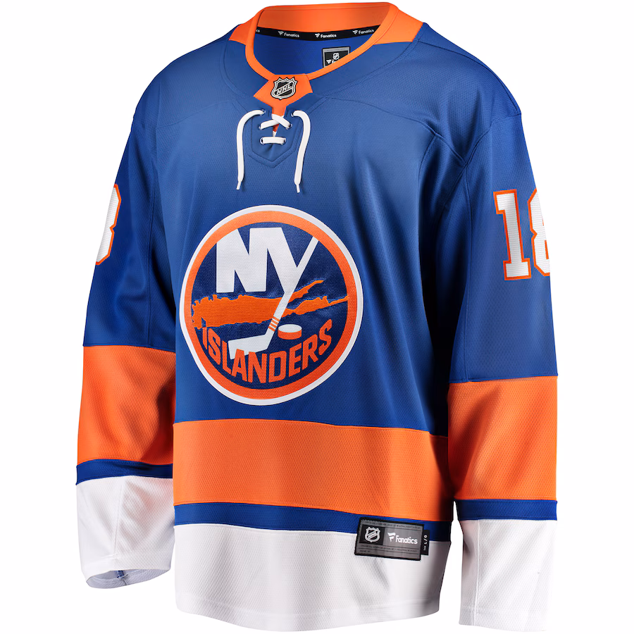 Pierre Engvall New York Islanders Fanatics Home Premier Breakaway Player Jersey - Blue